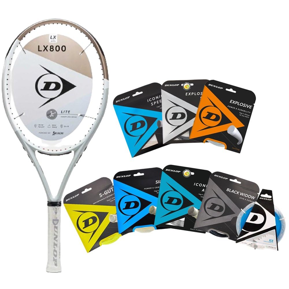 Amazon.com : Dunlop Sports LX 800 16x18 Tennis Racquet