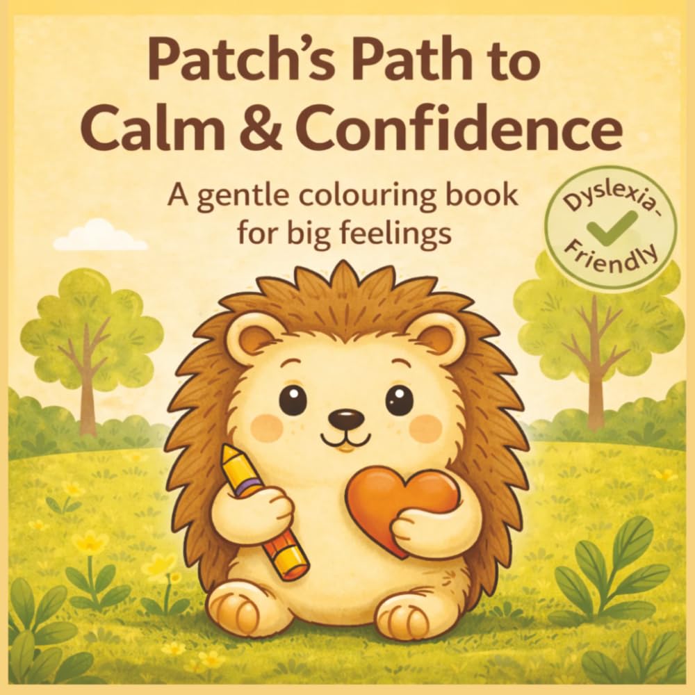 Patch's Path to Calm & Confidence: A gentle colouring book for big feelings