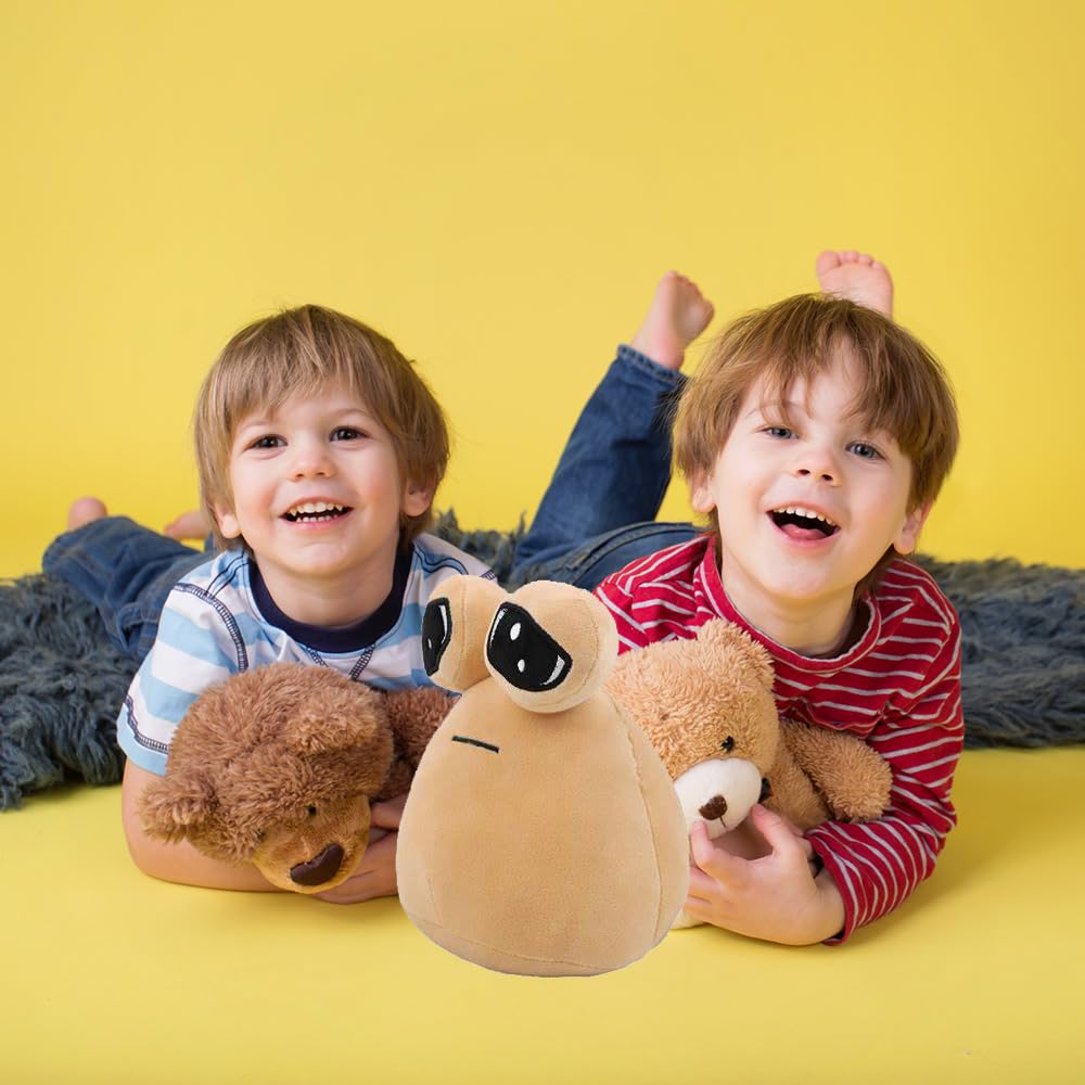 Alien Pou di Peluche 22cm Giocattolo Kawaii Animale Doll per Ragazze Ragazzi Bambini Regalo