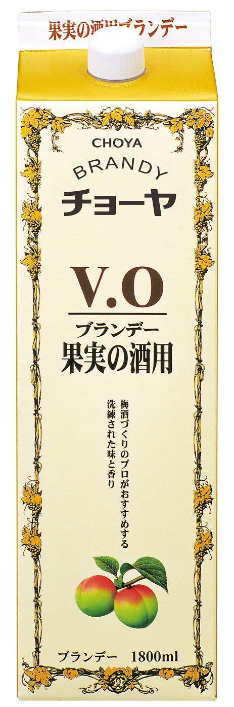 Amazon.co.jp: チョーヤ ブランデーVO 1800ml : 食品・飲料・お酒