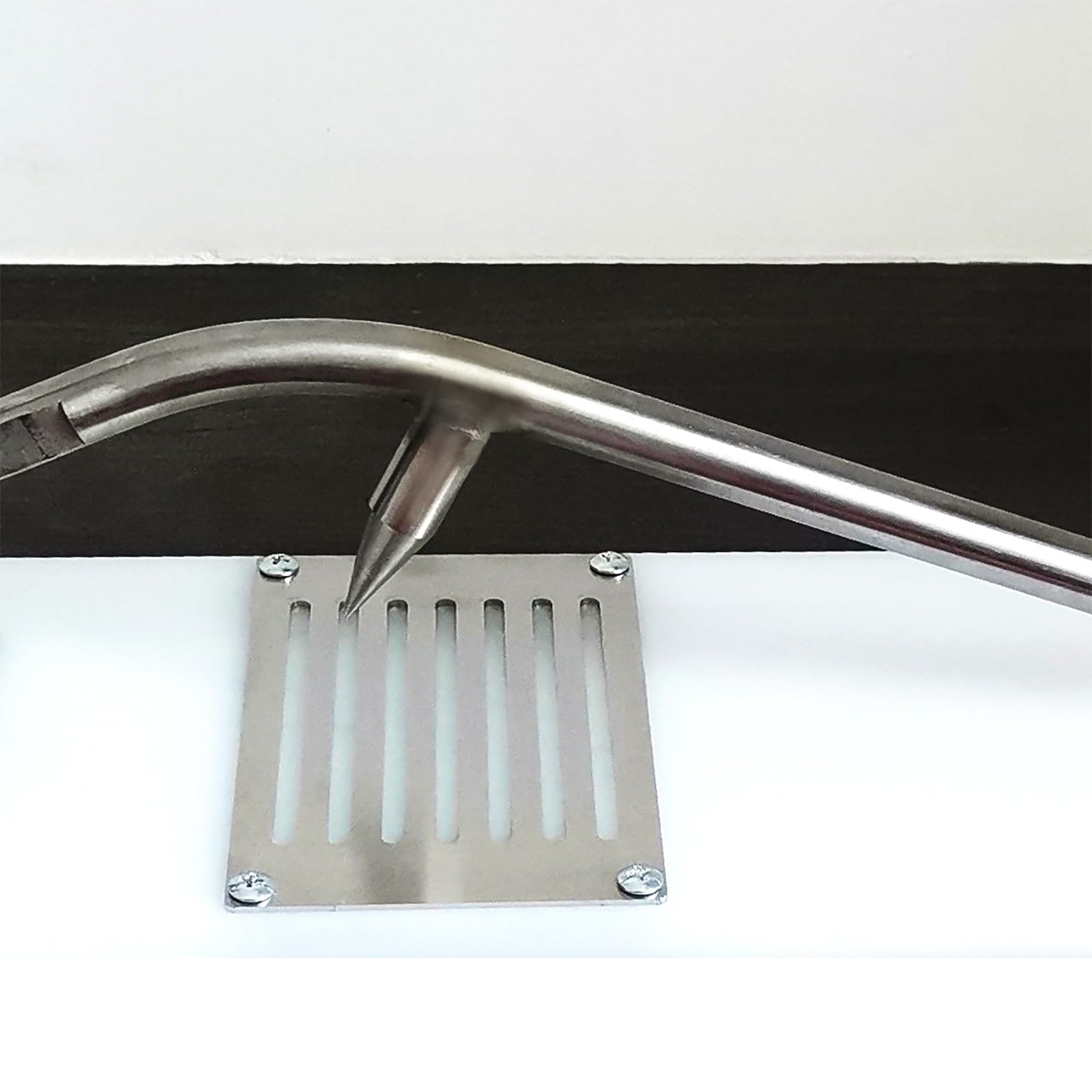 Cuchillo portátil para descascarar ostras, Herramienta para descascarar Altura Ajustable, abridor de ostras sin instalación, Cuchillo para ostras de Acero Inoxidable doméstico y Comercial
