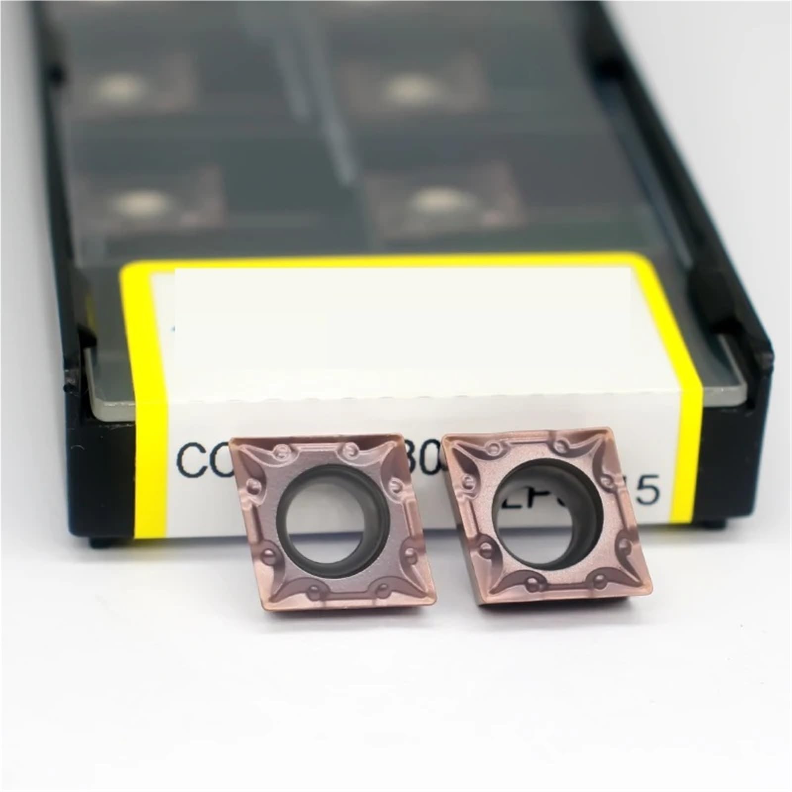 10 Pz CCMT09T304/308 LP8015 Inserti In Metallo Duro Ad Alta Efficienza Per Utensili Di Lavorazione Tornio In In Acciaio Inossidabile(CCMT09T304-MSF 8015)