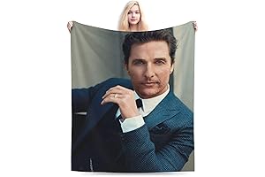 Matthew McConaughey Fleece Blanket: Ultimate Comfort and Warmth