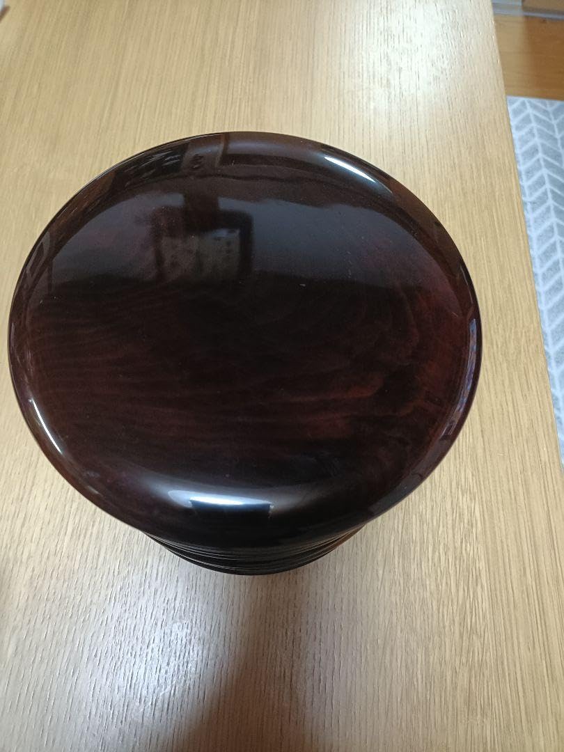 Amazon.co.jp: 三段重箱 香川漆器 しこく彫 天然木 材質栃 つづ