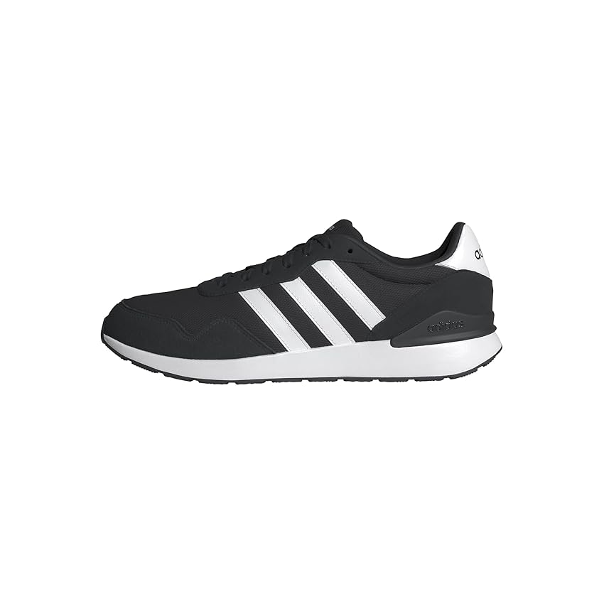 adidas Uomo Run 60S 4.0 Shoes, Core Black Cloud White Core Black, 46 2/3 EU