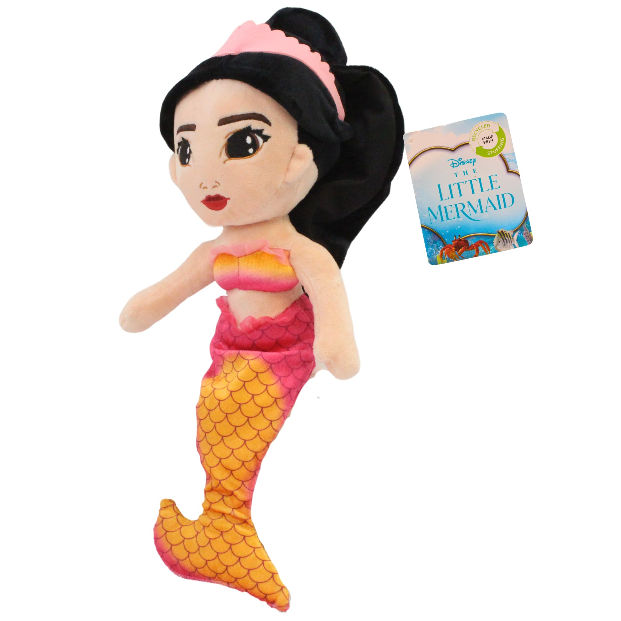 Disney The Little Mermaid Super Soft Gift Quality 30cm Plush Toy - Mala, Multicolor - Image 2
