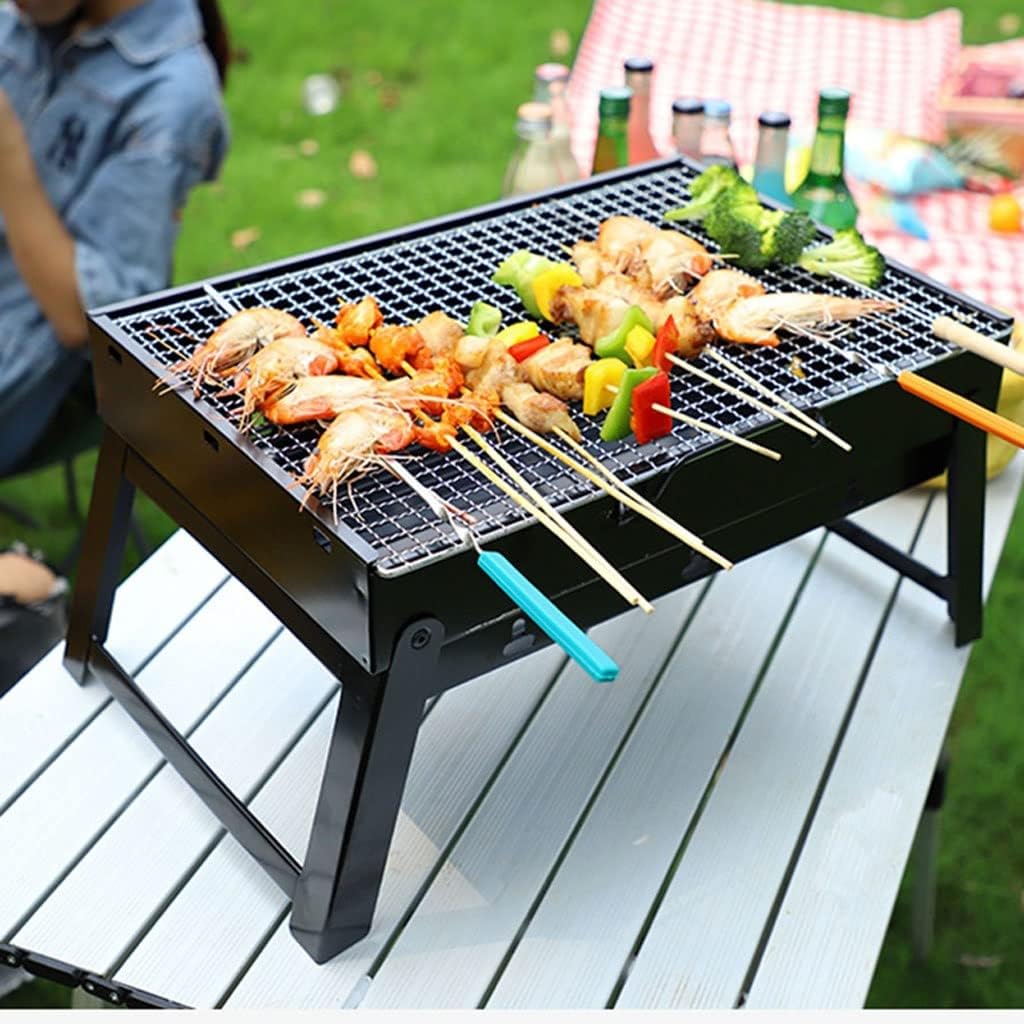 Bbq Grills Patio Stainless Steel Charcoal Grill Stove Outdoor Camping Picnic Burner Accessories Tools