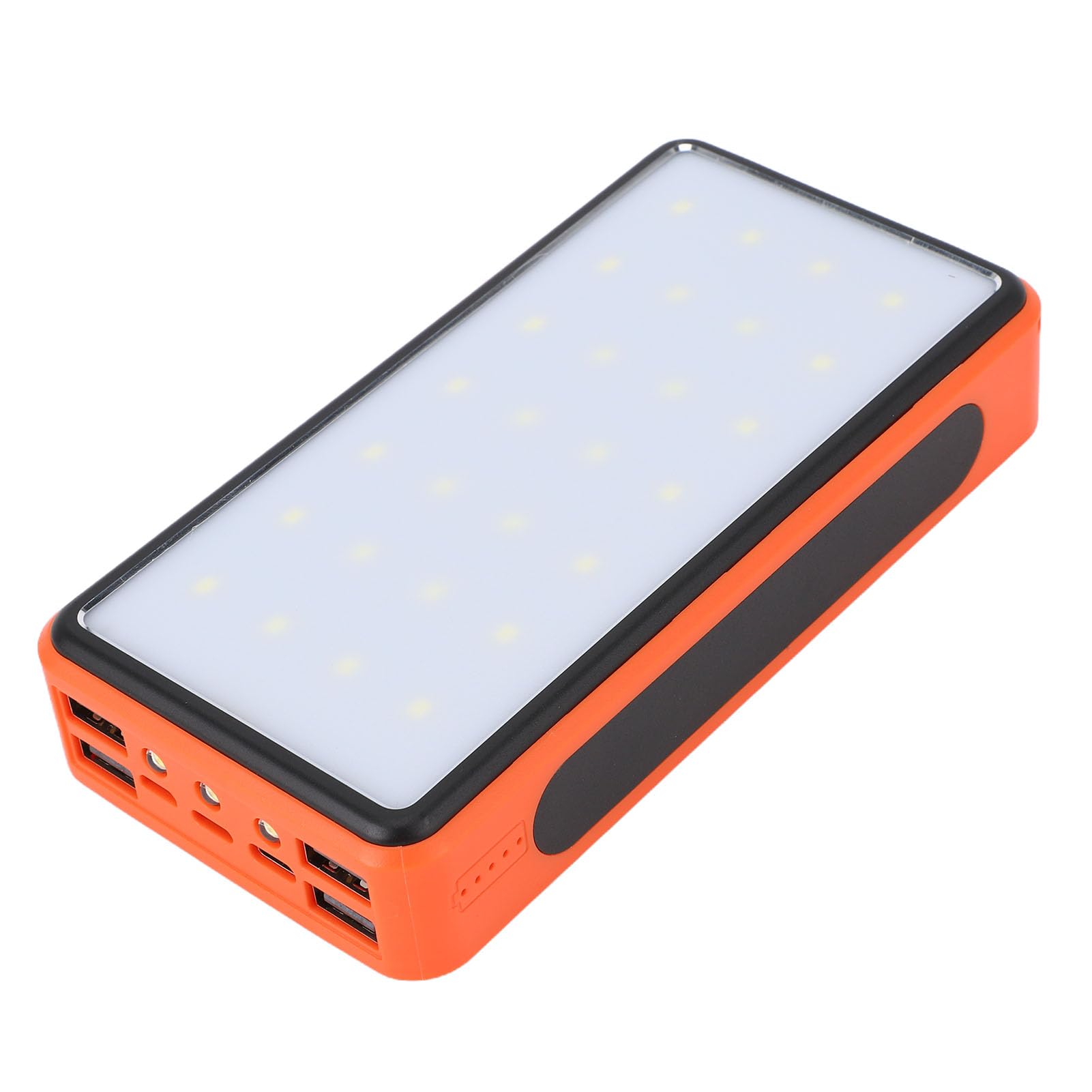 EMUKOEP Solar Power Bank 10000mAh, Caricabatterie Portatile a Ricarica