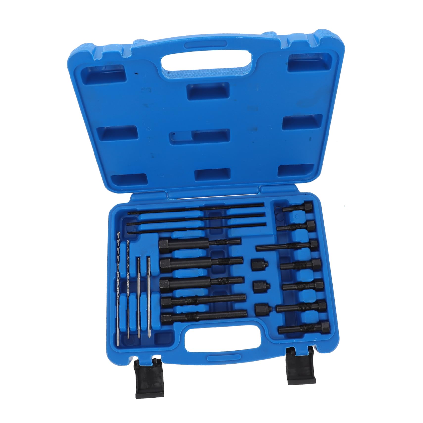 GARVALON Kit Extractor de Bujías Incandescentes Eléctricas, Herramienta de Reparación de Automóviles para Extracción de Electrodos Dañados, Tamaño 22 Mm, Uso Profesional para Taller