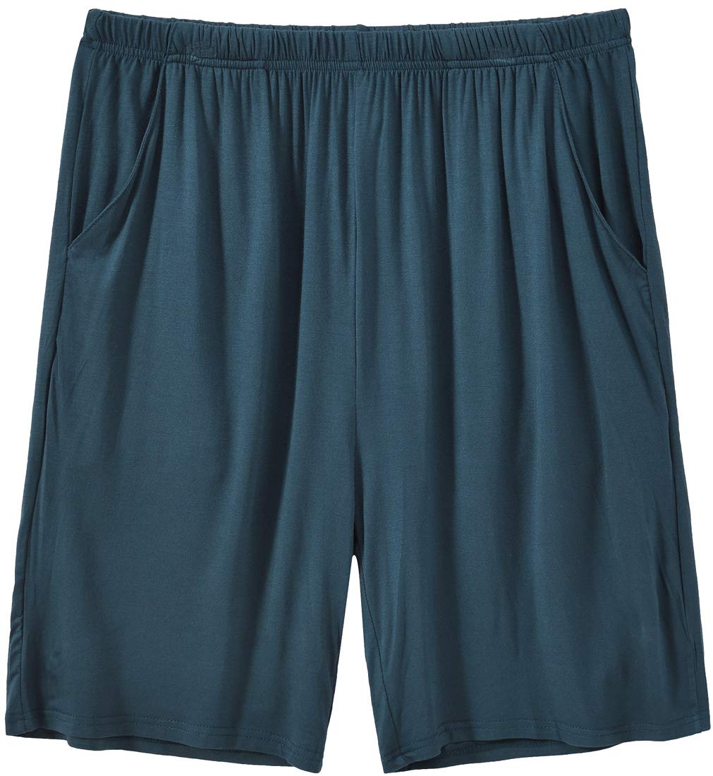 MoFiz Hombre Pantalones de Pijama Suave Modal Pantalón Largo y Corto Shorts