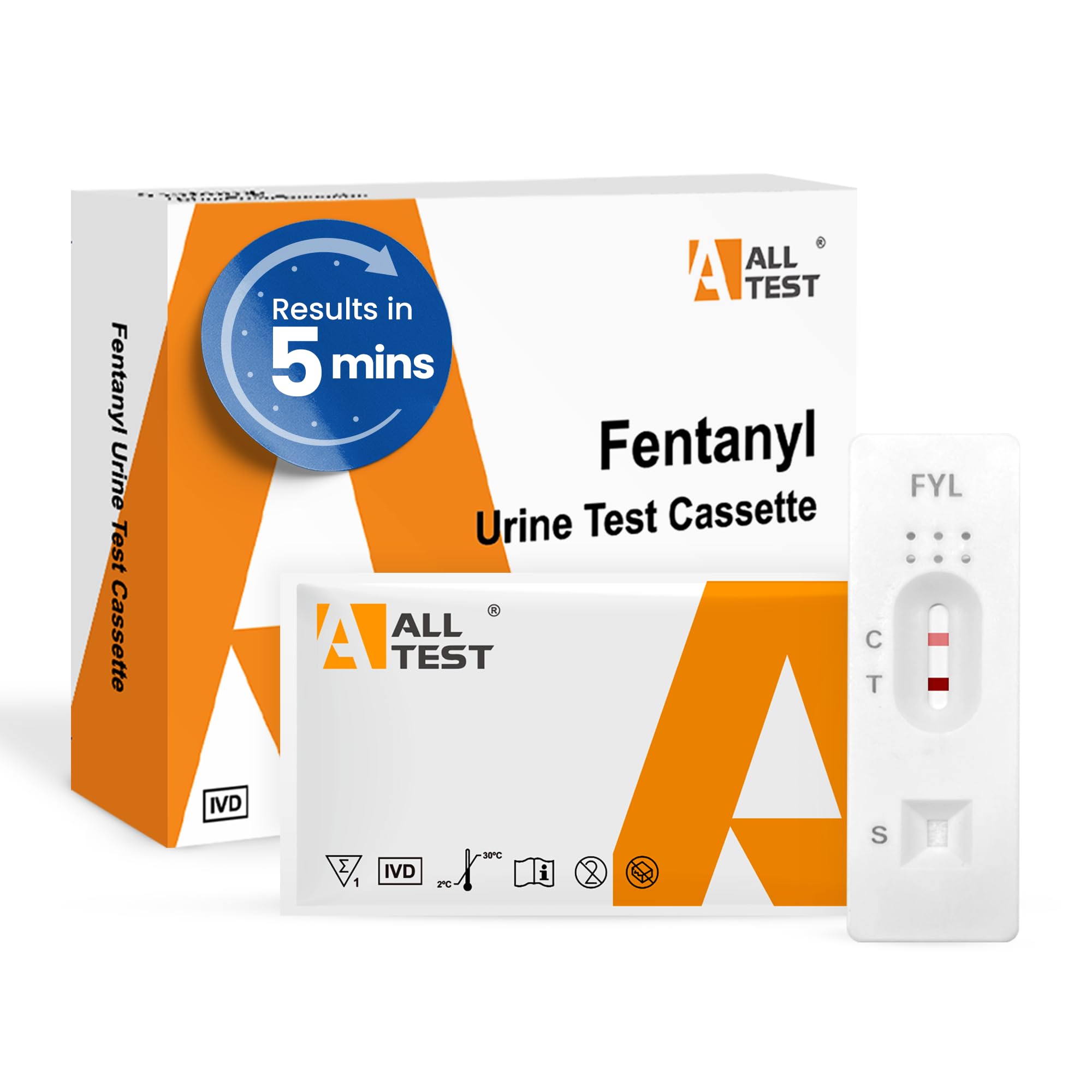 Amazon.co.jp: フェンタニル検査カセット - 尿迅速検査キット
