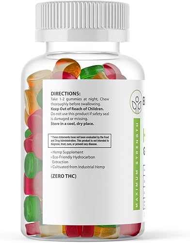 Miniatura 3 de Official... Bioblend Gummies - Gomitas de cáñamo Bio Blend Premium Blend Bio Blends cáñamo, extracto de cáñamo Bioblends, fórmula avanzada