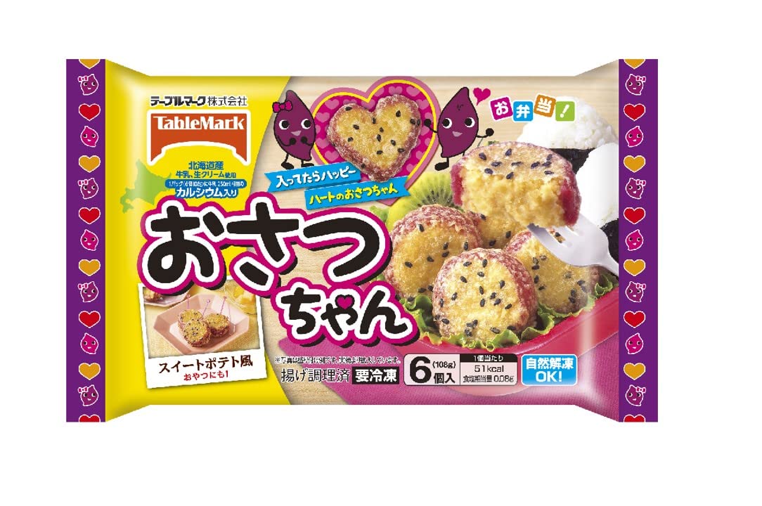 Amazon | [冷凍] テーブルマーク おさつちゃん 6個入(108g) | テーブル  