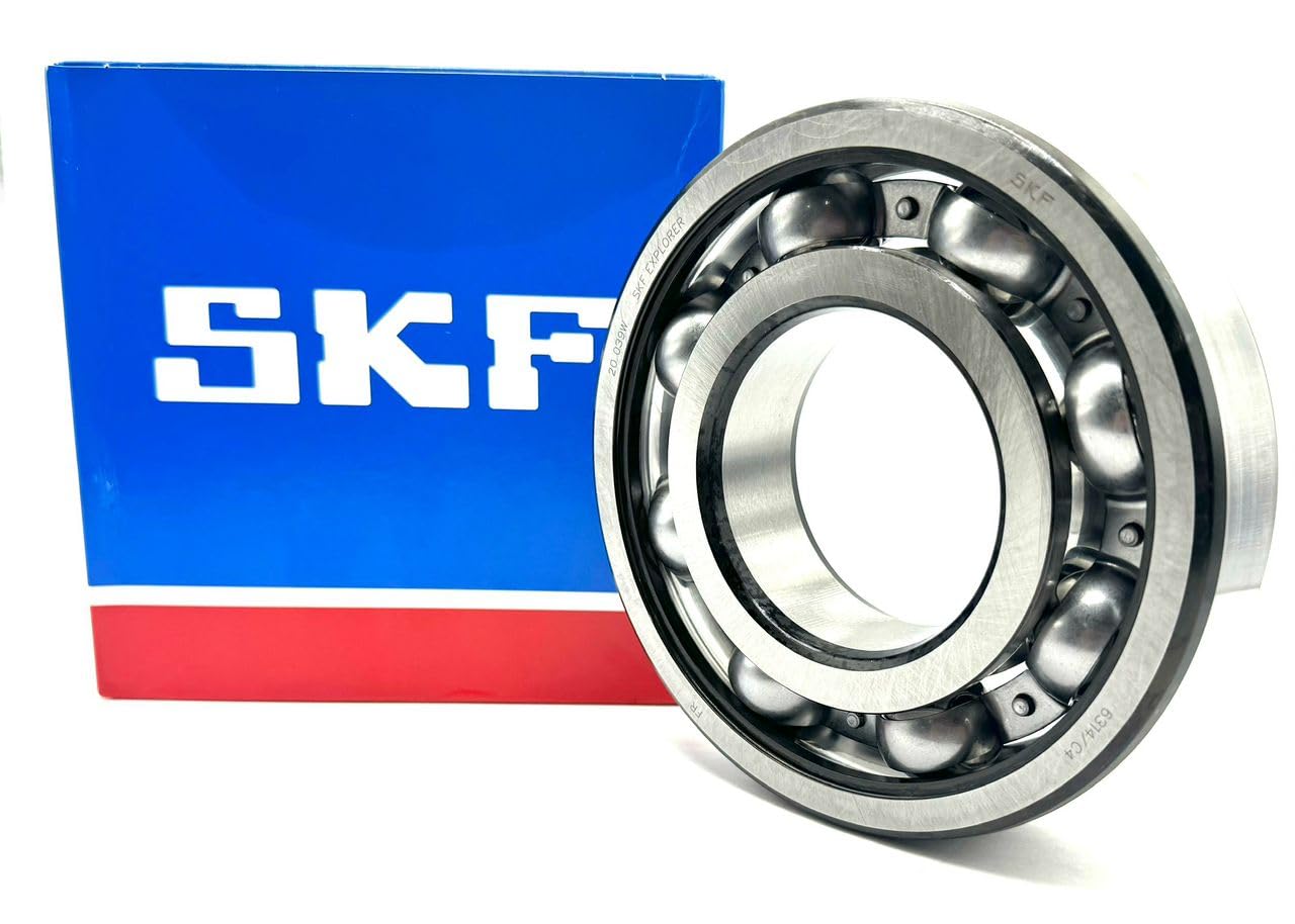 SKF 6314 C4 DEEP Groove Ball Bearing, Open Type, NO Seals