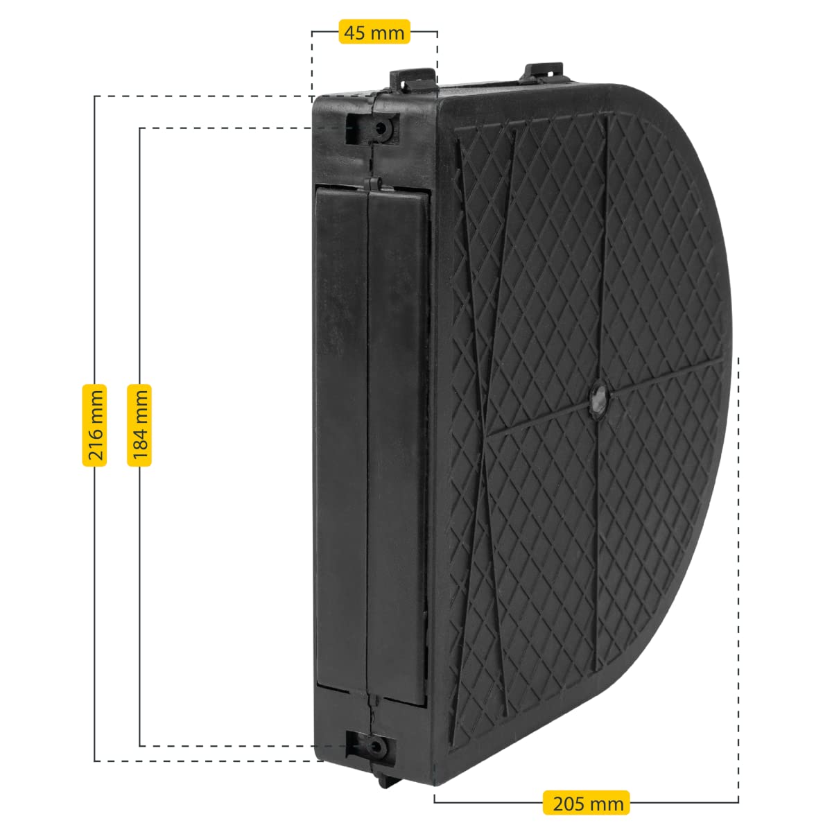 Schellenberg Maxi enrouleur de sangle encastrable 17cm