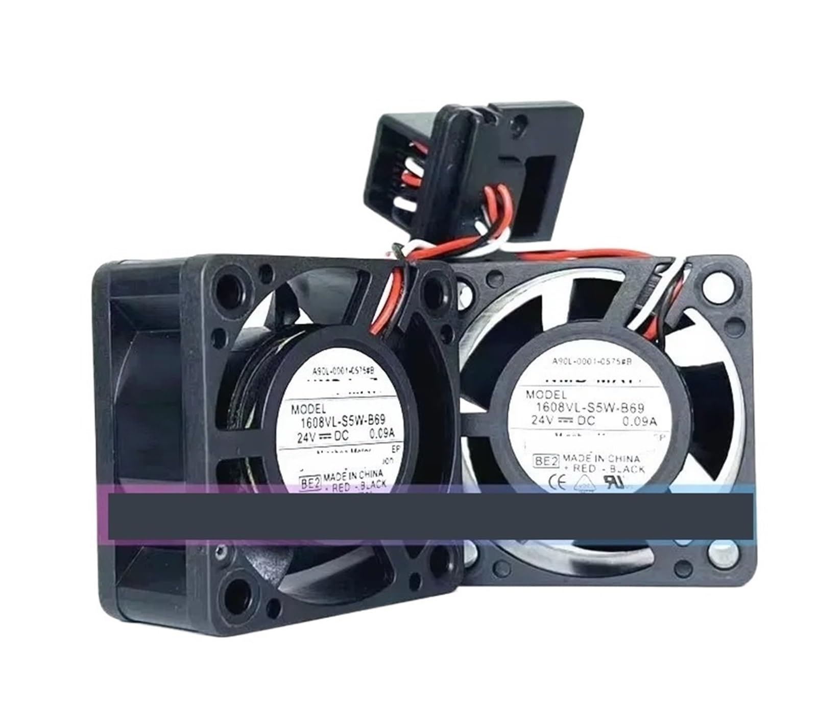 TSCFHGQI 2 in 1 Fan 4cm A90L-0001-0575 1608VL-S5W-B69 24V 0.09A 40mm Cooling Fan