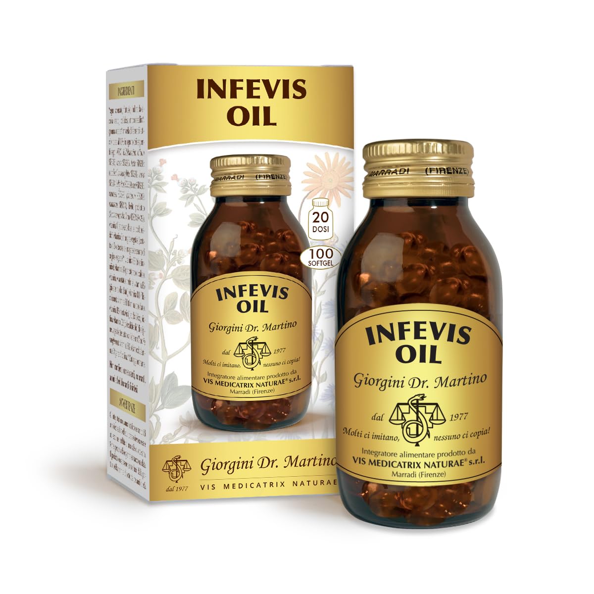 Infevis Oil Softgel Integratore Alimentare Giorgini Dr. Martino - 83 G - 4