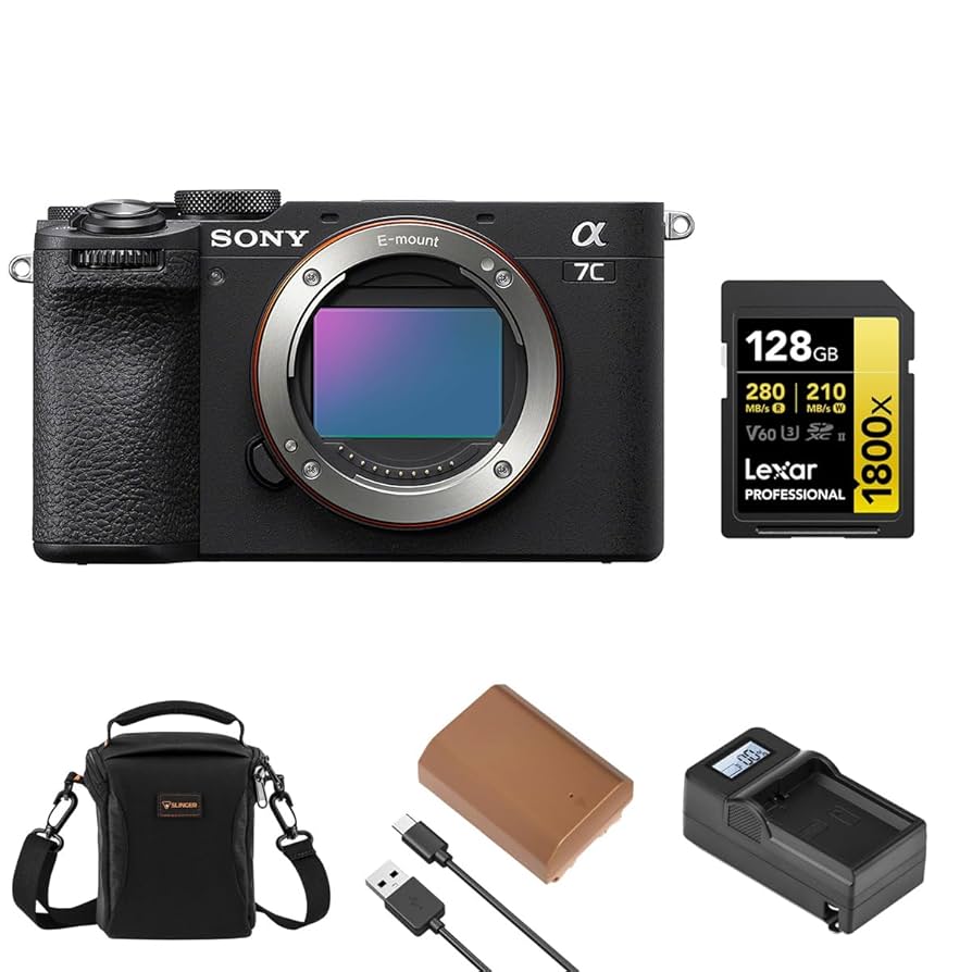 Amazon.com: Sony Alpha a7C II Mirrorless Camera, Black