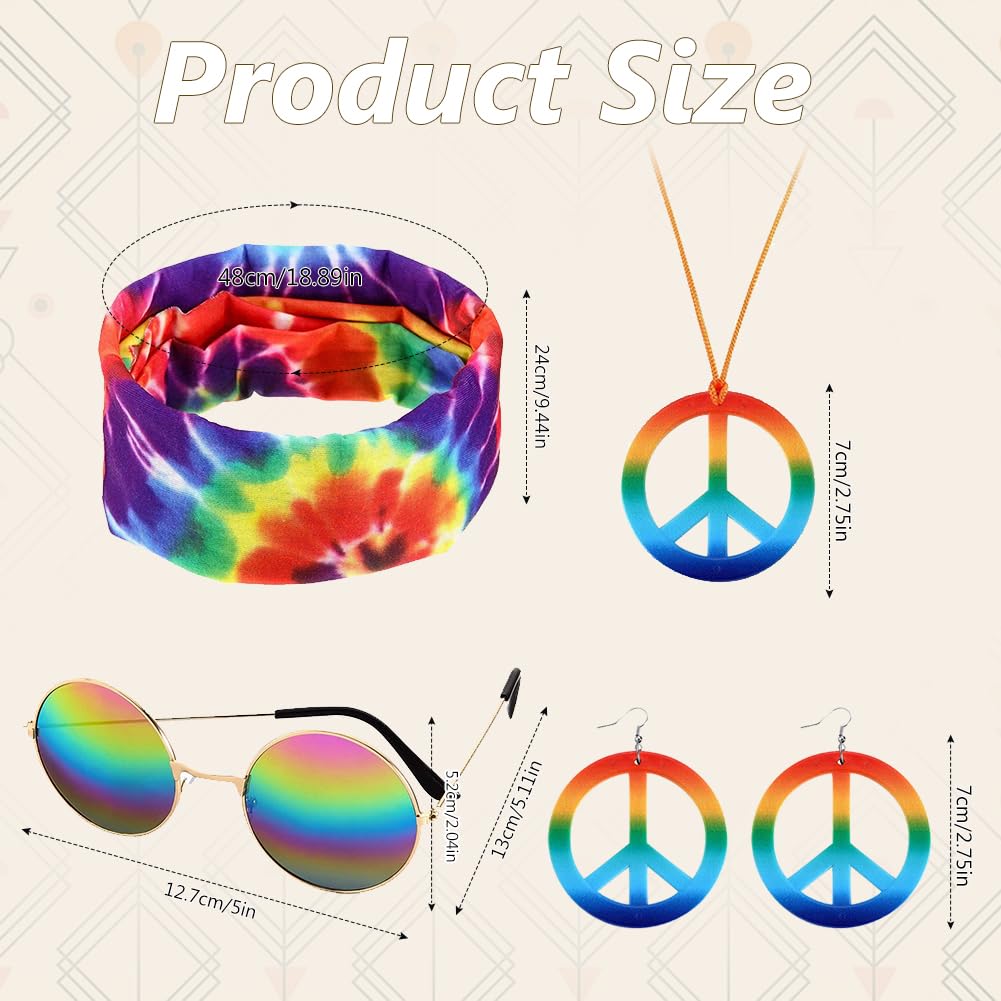 Cosysparks Hippie Costume Women - Image 3
