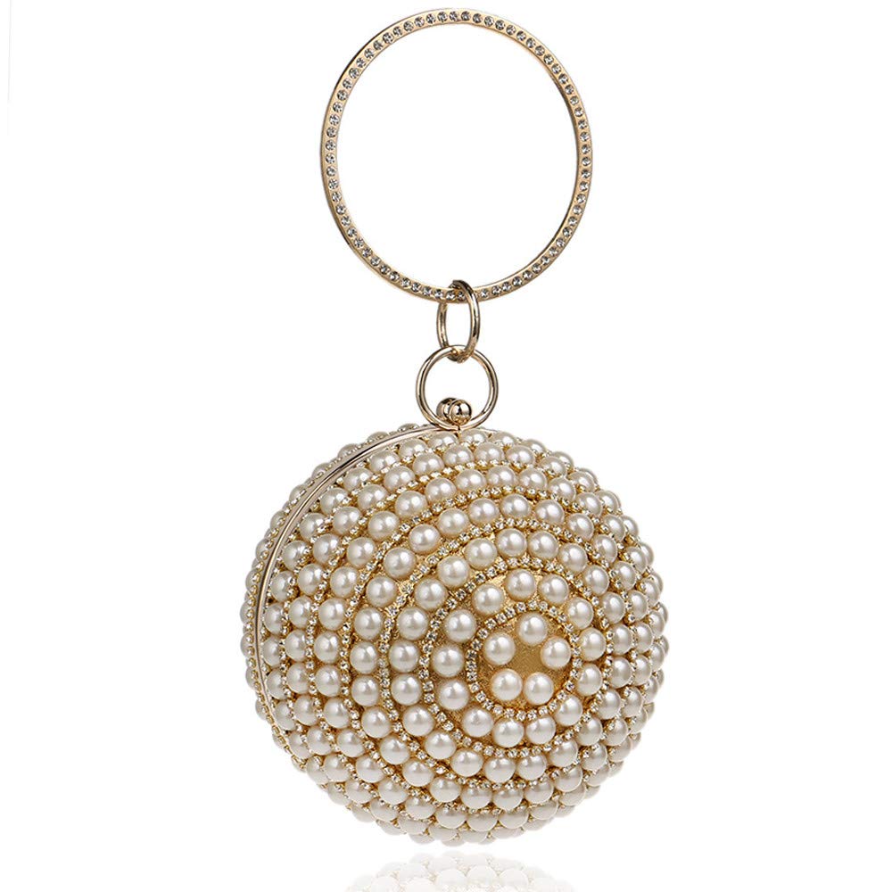 spherical clutch bag