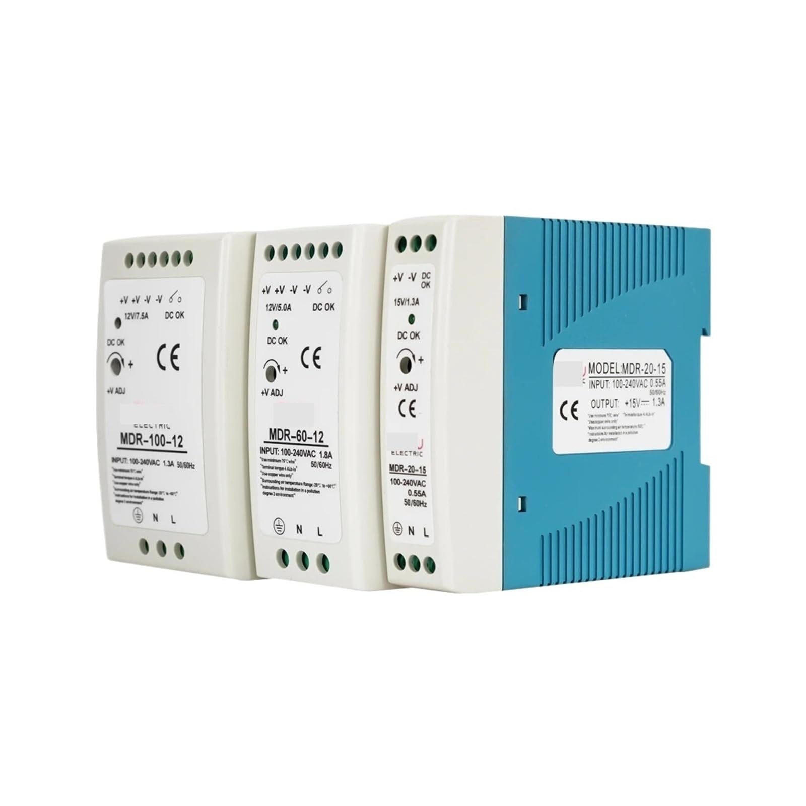 Alimentation à découpage entrée AC 100-240V sortie DC 5V transformateur MDR 100W