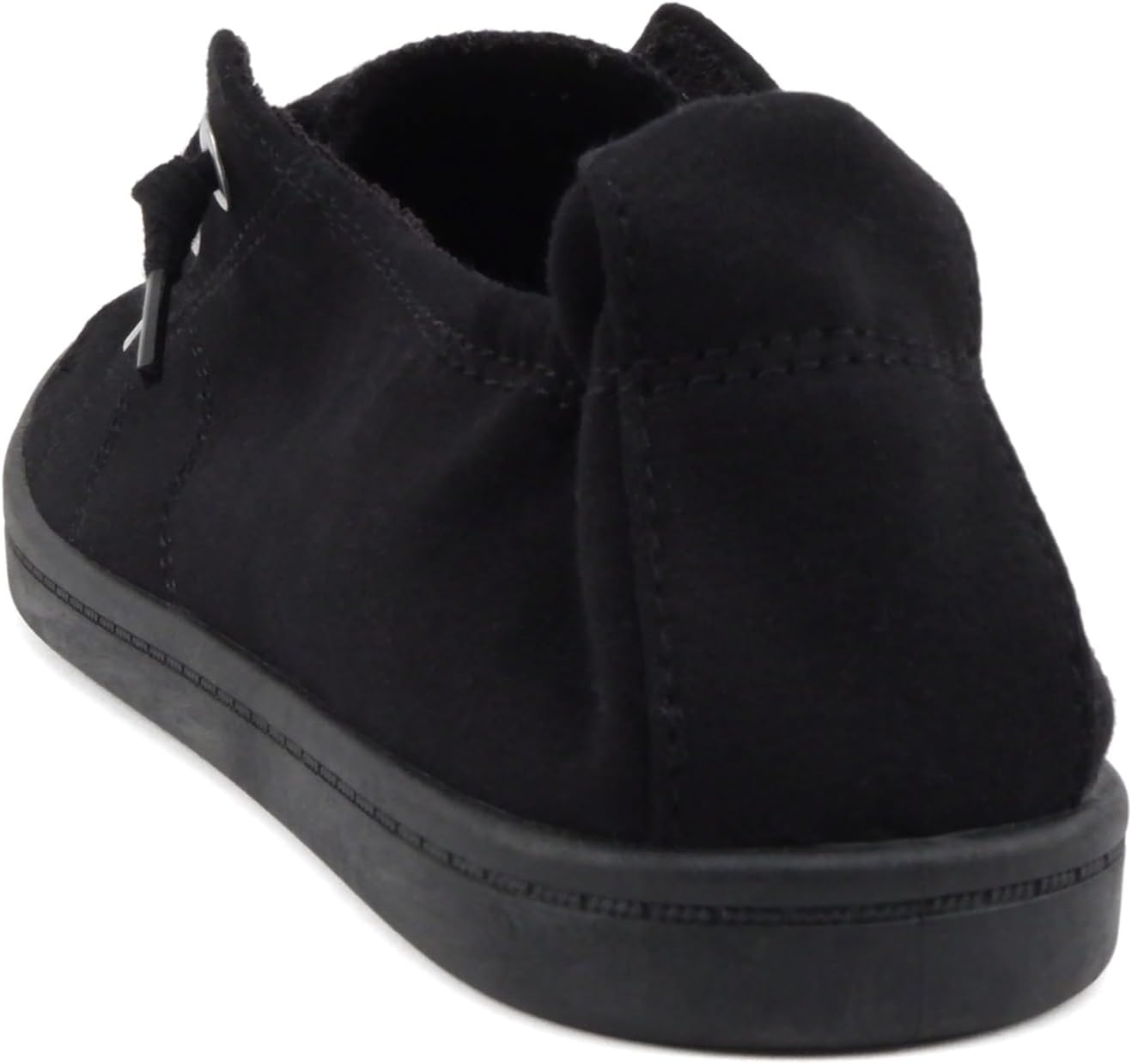 Soda Flat Women Shoes Linen Canvas Slip On Sneakers Lace Up Style Loafers Zig-S - Image 3