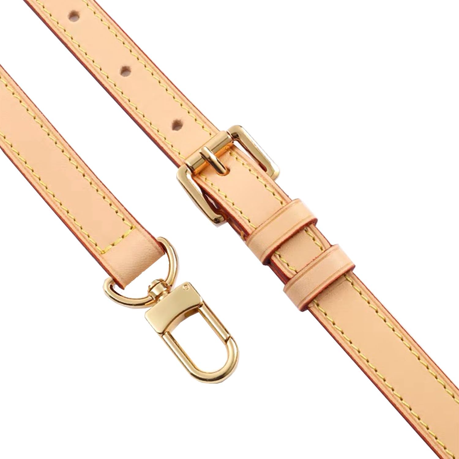 Vachetta Leather Crossbody Strap for SPEEDY L V Handbag Replacement Shoulder Strap - Image 5