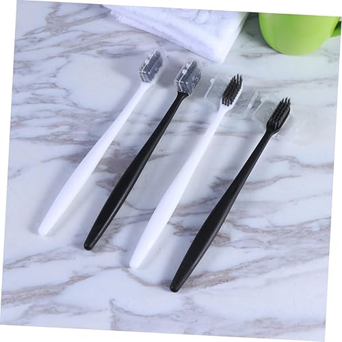 Miniatura 3 de Healifty Juego de cepillos de dientes para cuidado bucal Cepillo de dientes de carbón de bambú Cepillo de dientes Pappus Cepillo de dientes Cepillo