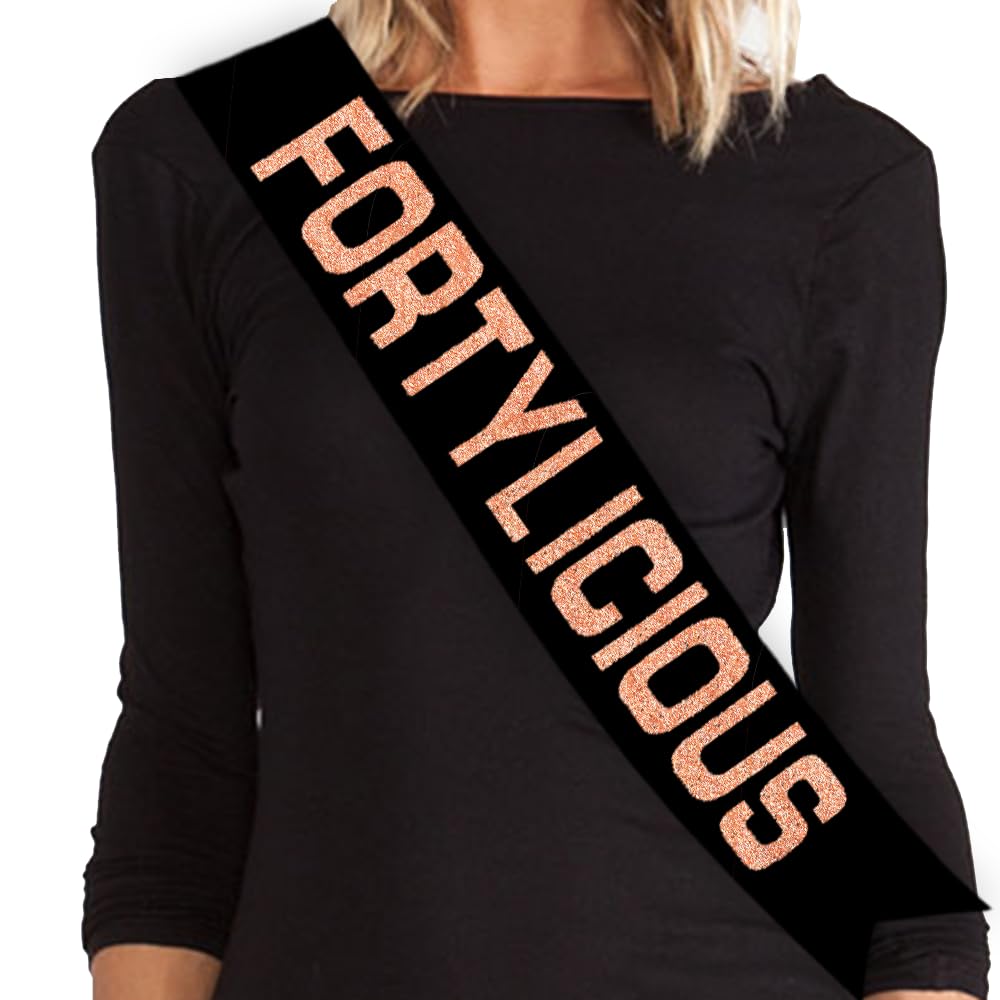 VuzvuvFortylicious Sash-Rose Gold, Rose Gold, Middle