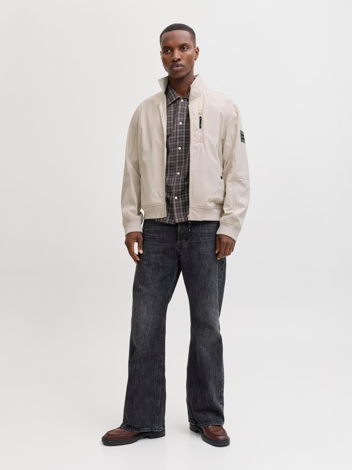 JACK & JONES Jjeparker Softshell Bomber Sn Jjeparker Softshell Bomber Sn Hombre (Pack de 1)