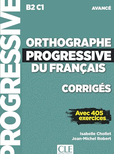 Portada de Orthographe Progressive du Français Corrigés