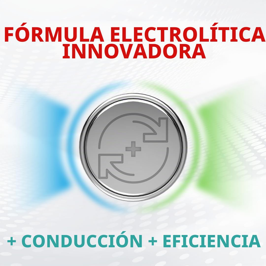 Pilas para implantes cocleares PR44 medida 675P, potencia constante y larga duración, pilas sin mercurio con tecnología zinc-aire (15 blísteres azules)