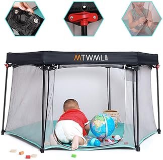 shaded baby playpen
