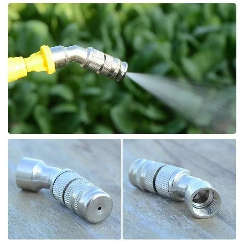 Buse de pulvérisation haute pression réglable, idéale pour remplacer les buses de pulvérisateurs à dos, pour les exploitations agricoles, les horticulteurs, les pompes à eau et les vergers. Buse cou