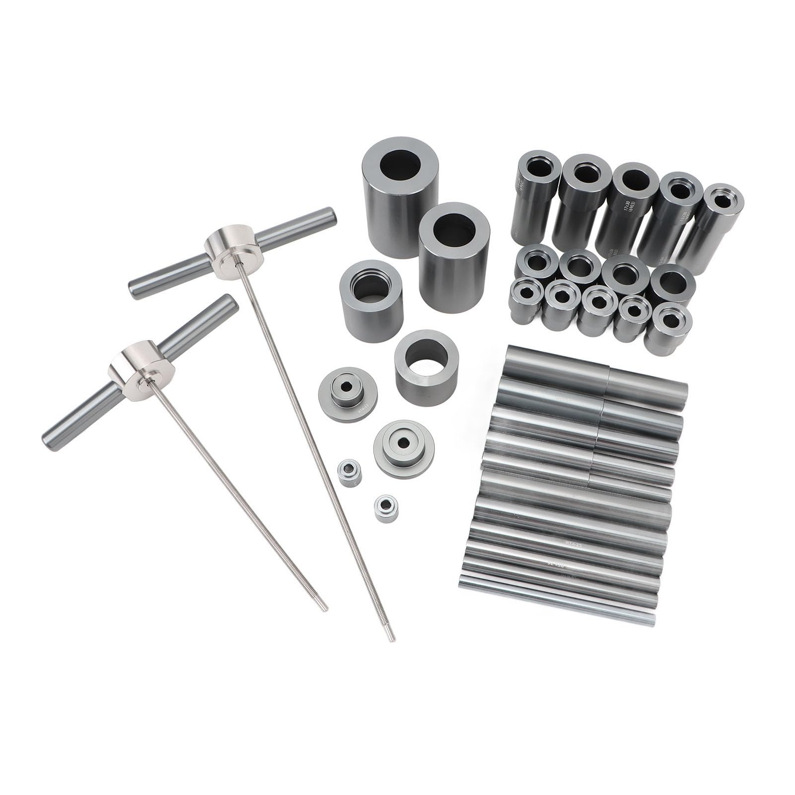 Pilipane Juego de herramientas de 35 piezas con caja de almacenamiento, kit de montaje y desmontaje para ejes de buje de bicicleta, aleación de aluminio, multifuncional