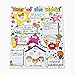 Fun Express Star of The Week Posters (30 Pieces) Color Your Own Craft Kits for Kids