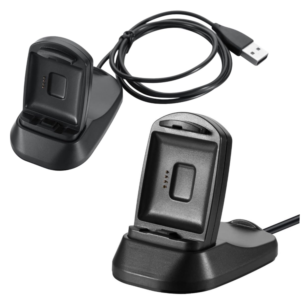 Housoutil 3 Stücke Smart Fitness Uhr Ladegerät Lade Dock Stand Mit Kabel Schnell Lade Reise-freundliche