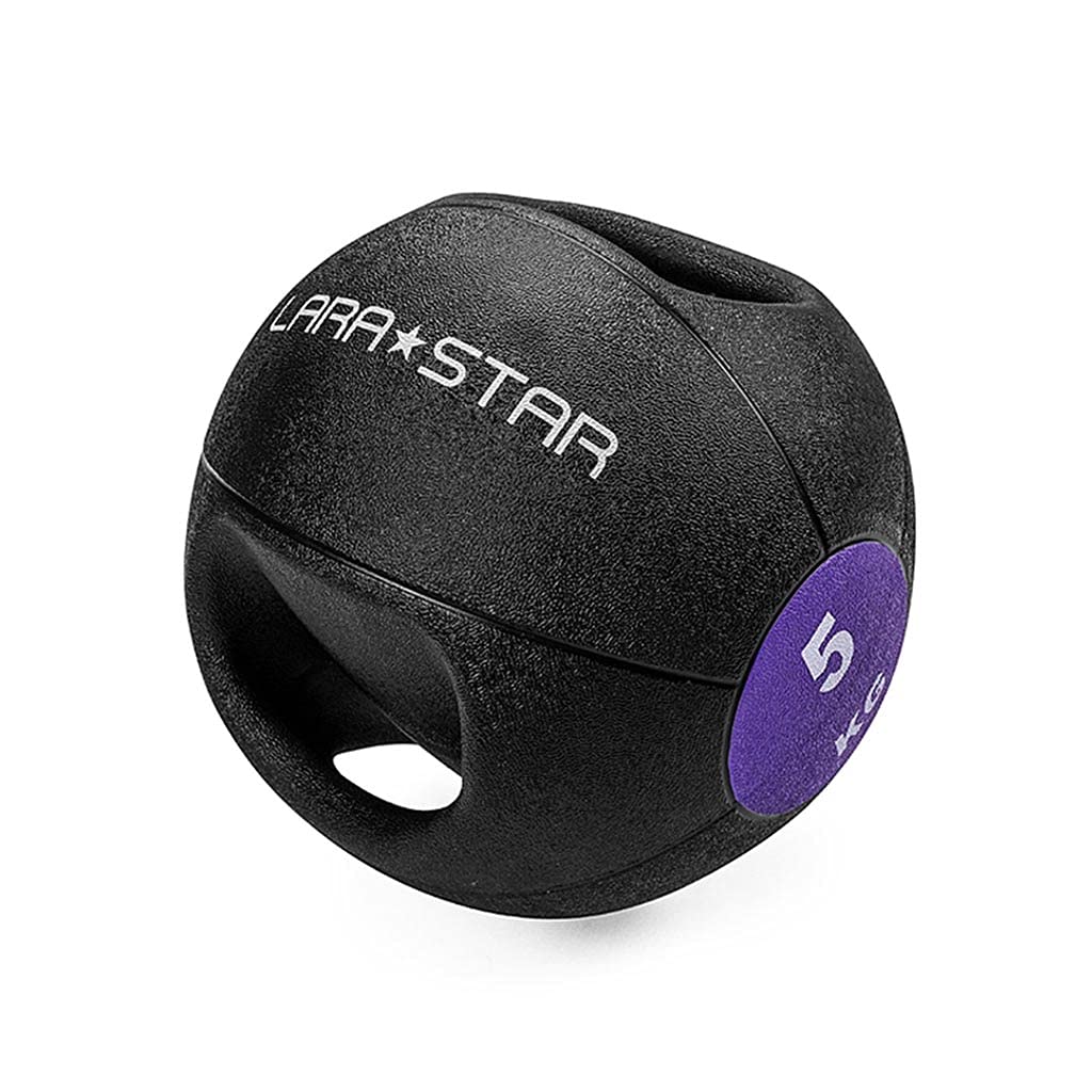 Ballon de fitness d'exercice aérobie 5kg avec boule de slam solide en caoutchouc
