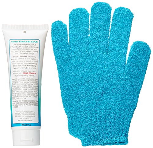 Body Benefits Polishing System With Shower Glove & Ocean Fresh Salt Scrub, 4 Ounce #TOP3