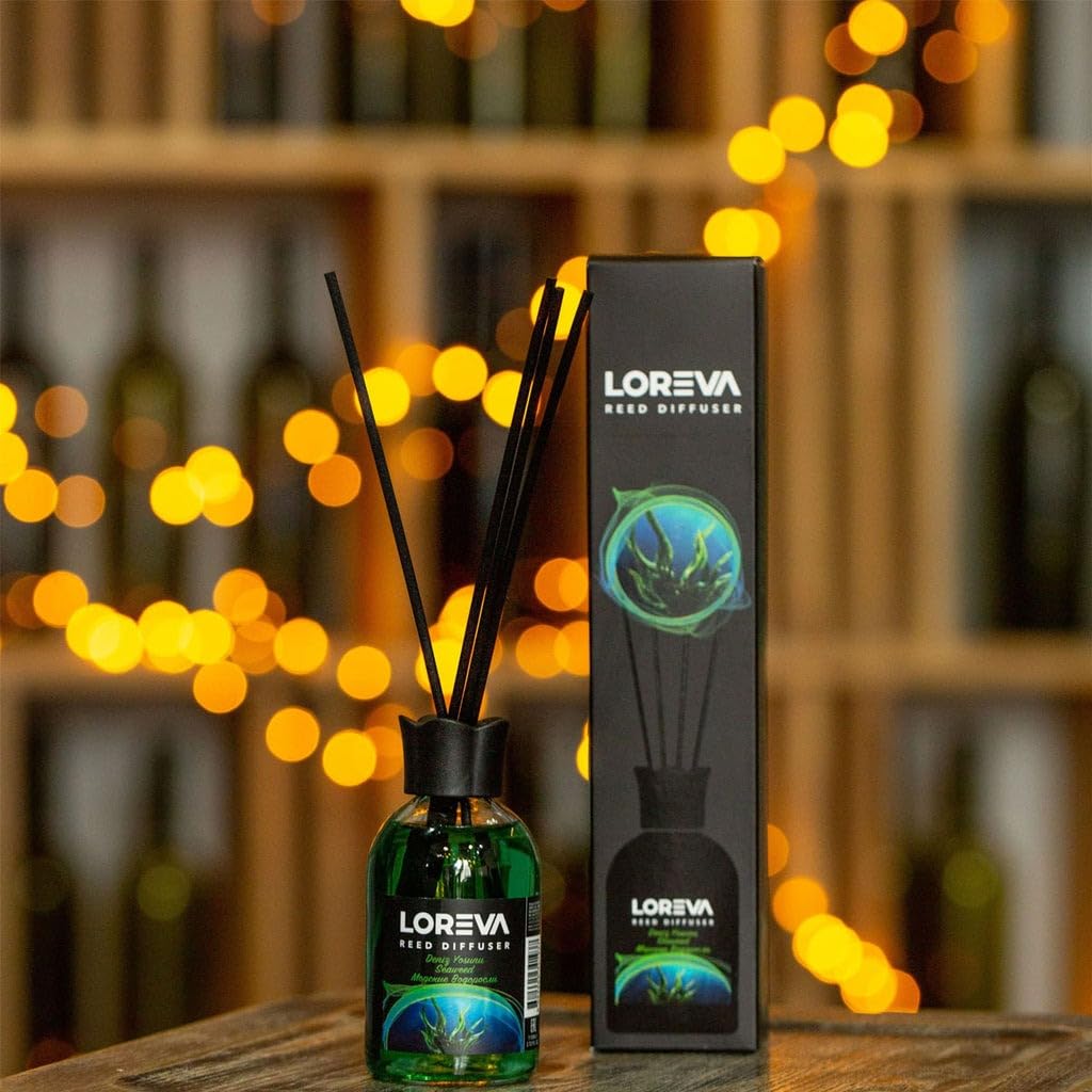 Loreva Reed Diffuser Seaweed Fragrance Room Freshener 110ml