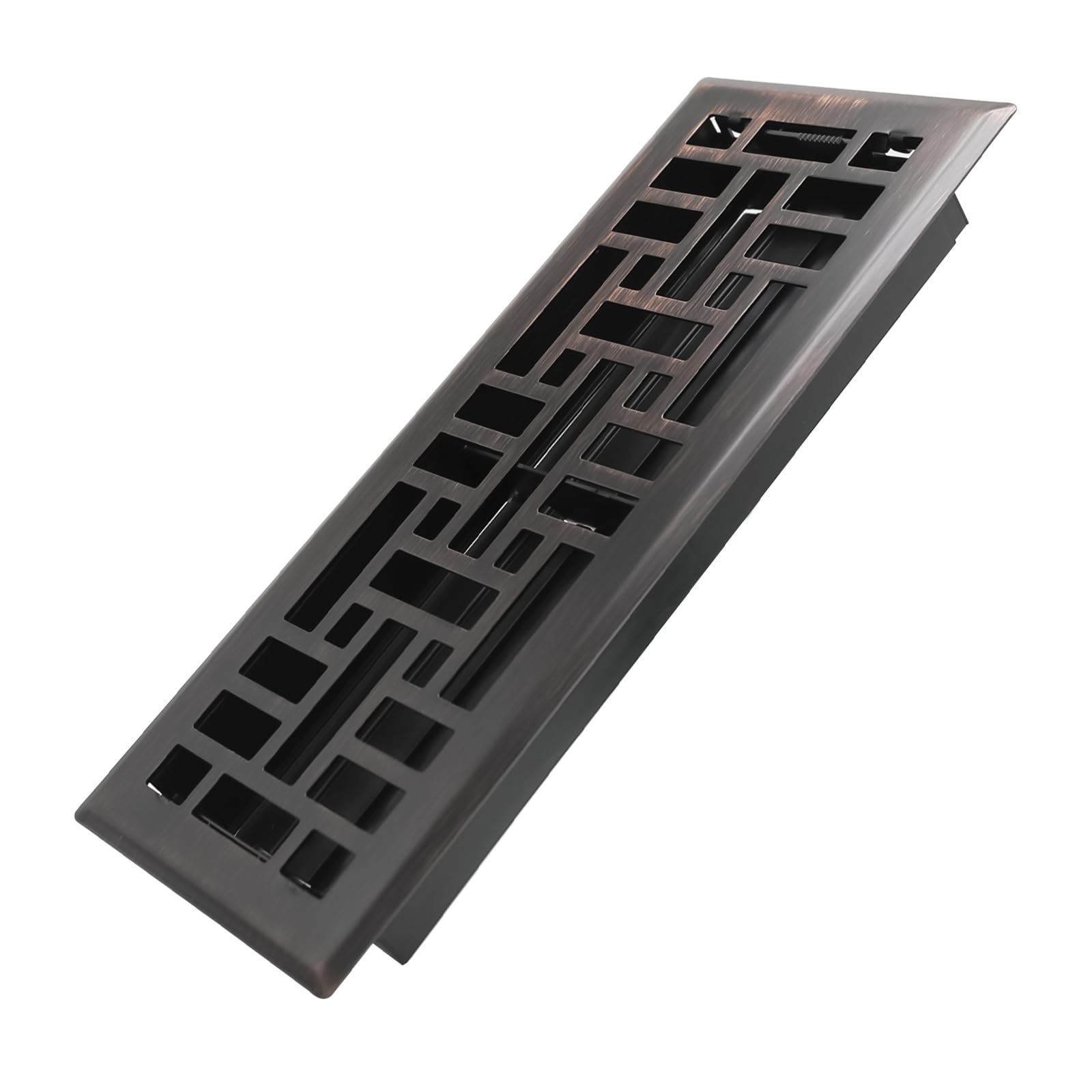 Photo 1 of Howeall 4x12" Floor Register - Oil Rubbed Bronze