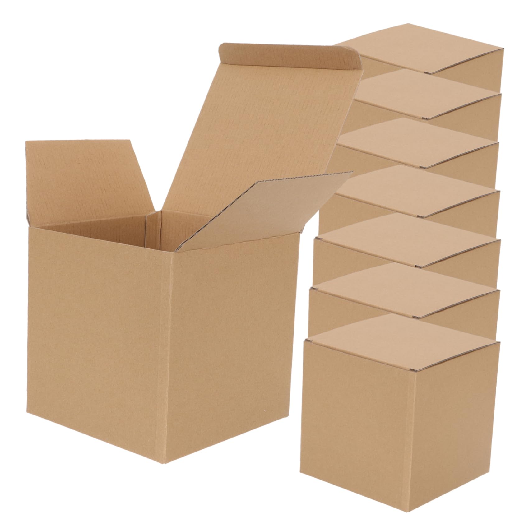 10pezzi Scatole in Cartone Ondulato Piccole Scatole Per Spedizioni Regalo Per Imballaggio Di Cartone Per Spedizione Per Oggetti Piccoli e Leggeri