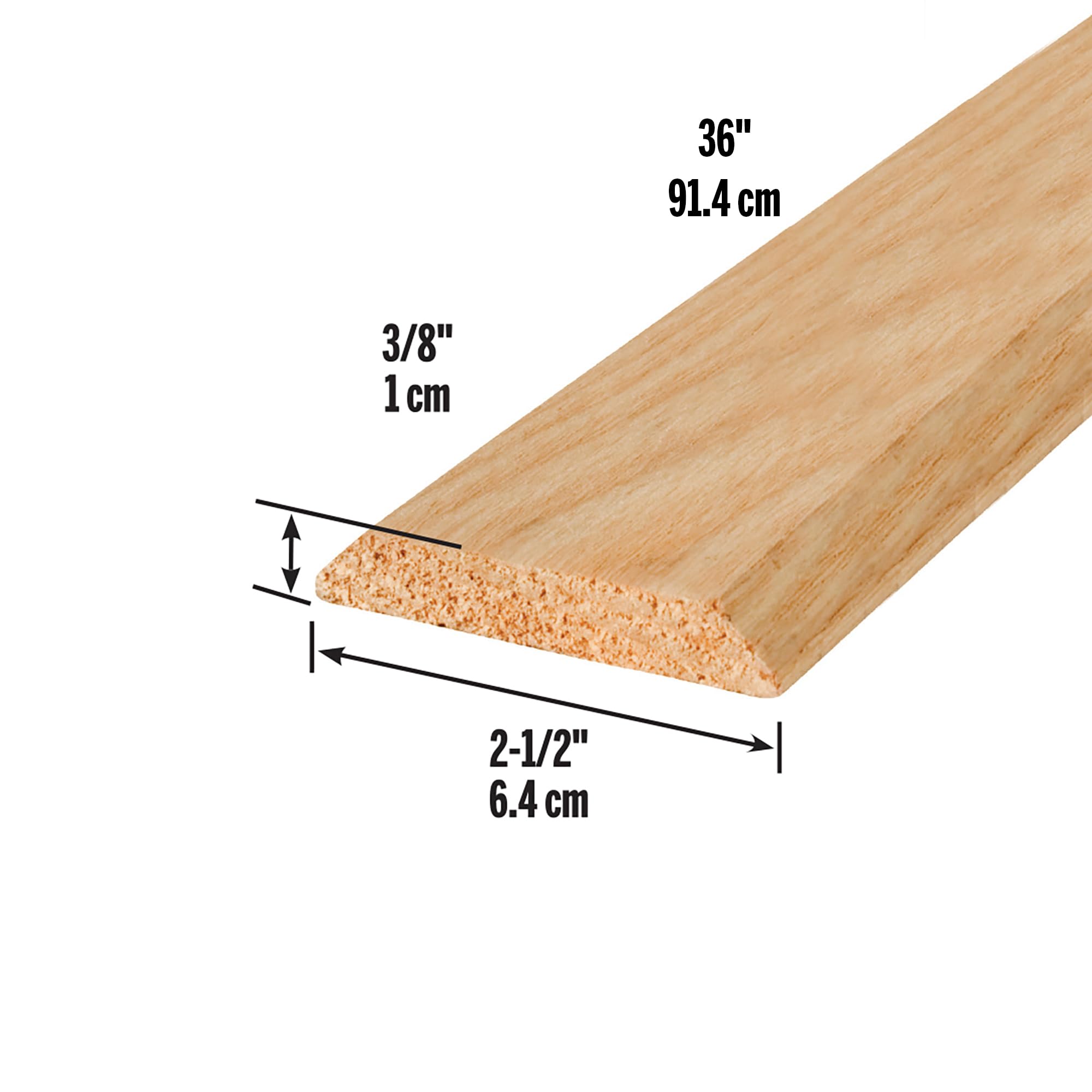 M-D Building Products Aluminium Flachstab - 0,6x122,9cm Für Modellbau & Handwerk