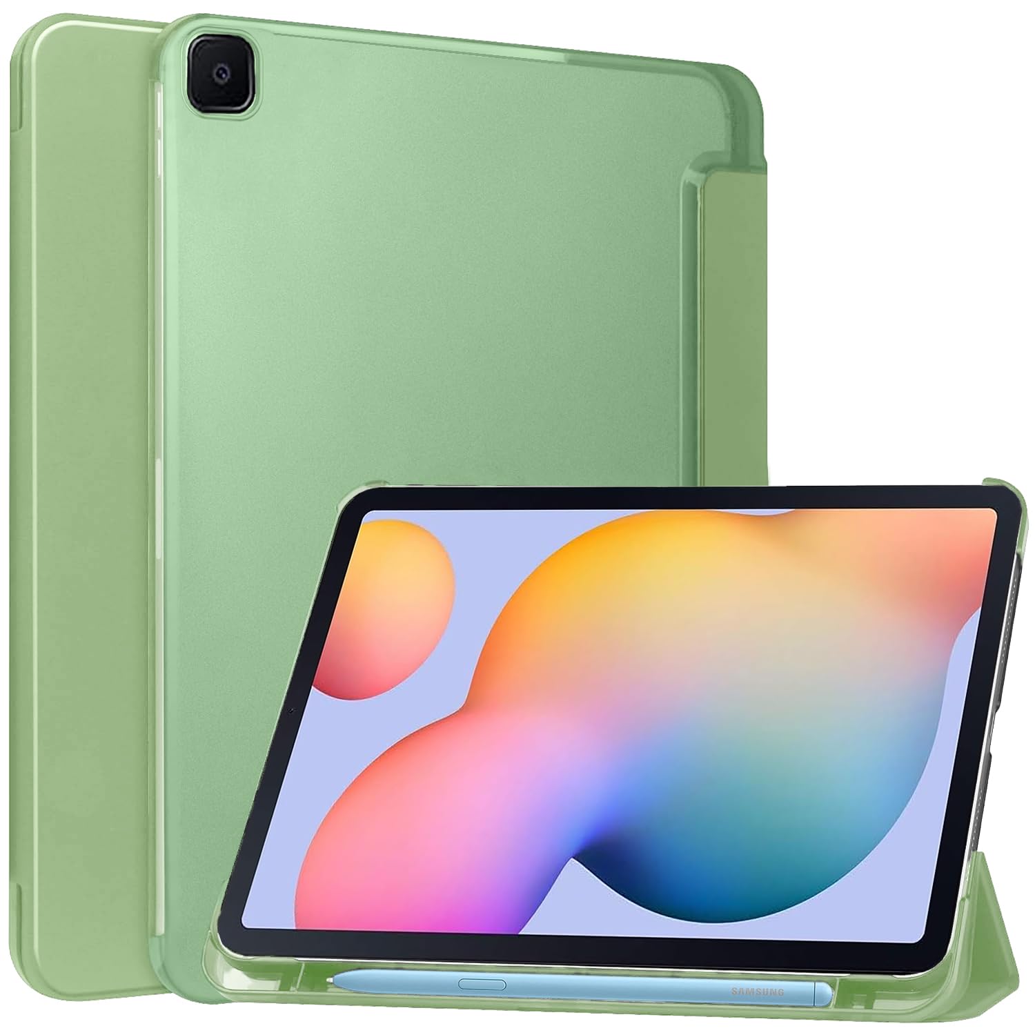 ProElite Cover for Samsung Galaxy Tab S6 Lite 10.4 inch Case, Smart Flip Case Cover for Samsung Galaxy Tab S6 Lite 10.4 inch, Translucent Back with S Pen Holder, Mint Green (B0D2T6BJ14) Amazon Price History, Amazon Price Tracker