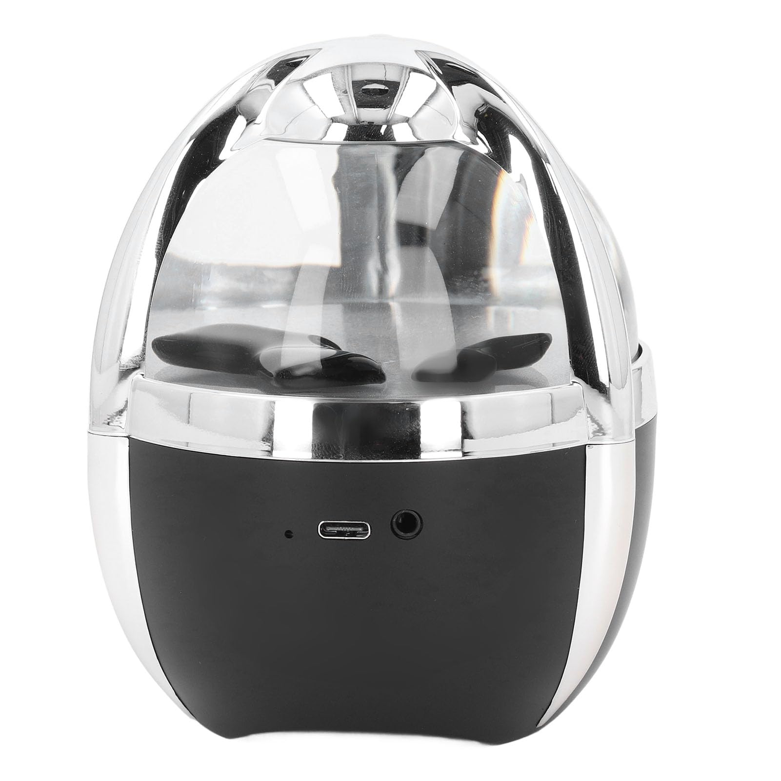 Bewinner Ferrofluid Speaker Sound Visualizer – Musik Rhythmus Dancing Ferrofluid, Bluetooth 5.0 Wireless Lautsprecher, Tragbarer Transparenter Desktop Speaker für Spieledekor