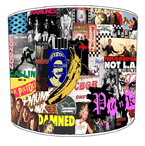 Punk Rock with Banana Image Lampshade for A Ceiling Light in 3 Sizes - Free Personalisation