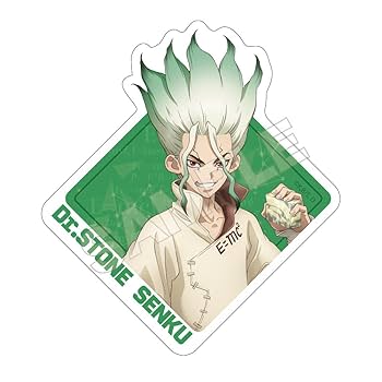 Amazon.co.jp: Dr.STONE NEW WORLD ダイカットステッカー 石神千