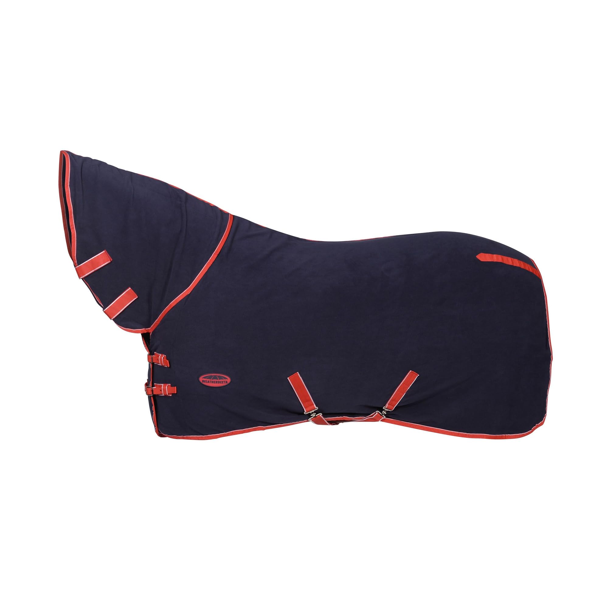 Weatherbeeta - Manta Secante para Caballos de Polar Cuello Combinado