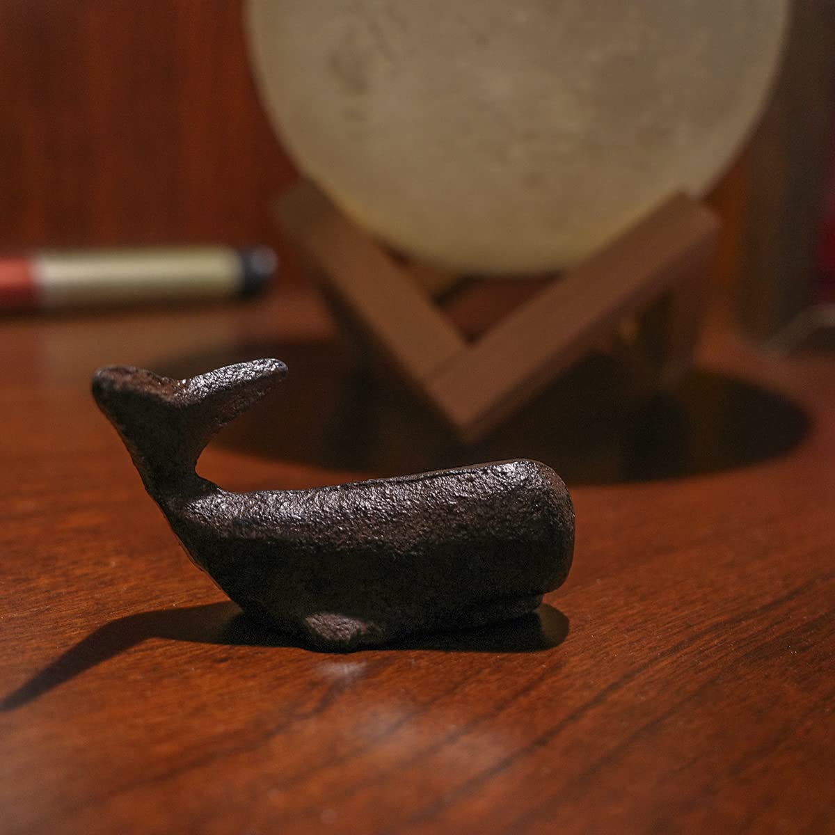 Amazon.co.jp: Treasure Gurus 小型 鋳鉄 クジラ ペーパーウェイト