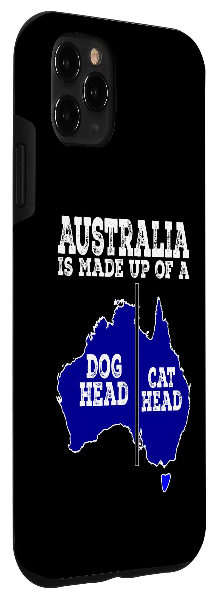 iPhone 11 Pro Max Australia Is Made Up of a Dog Head and a Cat Head Australian Case - Image 3